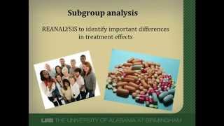 Overview of Subgroup Analysis [upl. by Pernell]