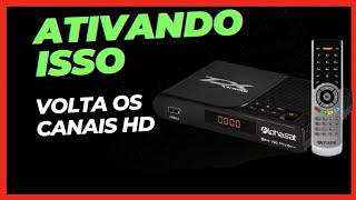 receptor alphasat não pega canal hd [upl. by Hanah]