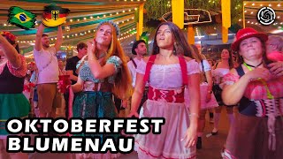 🇧🇷 OKTOBERFEST 🇩🇪 BLUMENAU 2023  Santa Catarina Brazil  Southern Brazil 【 4K UHD 】 [upl. by Llebpmac]