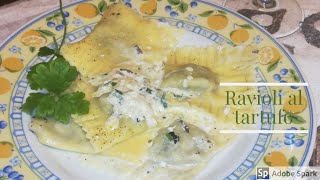 Ravioli al tartufo  LericettediMya [upl. by Claudy]