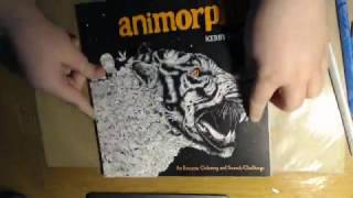 Kerby Rosanes Animorphia and Imagimorphia Adult Coloring Book Review [upl. by Wandis]