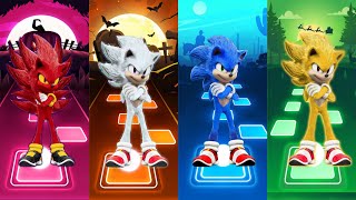 Nazo VS Hyper Sonic VS Sonic VS Super Sonic II Tileshop II GamerJMP [upl. by Pincince322]