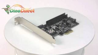 IDE JMB363 SATA II PCI Controller Card JMB363 from Dinodirectcom [upl. by Floyd96]