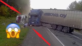 Autounfall  Dashcam Unfälle videos 138 Tödliche autounfälle [upl. by Attaynik]