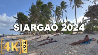 SIARGAO 2024 The Foreigners Dream Island Destination in the Philippines  Walking Tour [upl. by Elie]