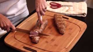 Roasted Pork Tenderloin with AppleGinger Sauce [upl. by Reggis]