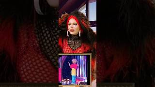 Icesis and Rajah reading Vanity Vain’s reveal outfit dragrace lgbt lgbtq rupaulsdragrace rupaul [upl. by Yoo]