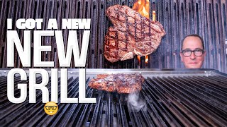 I GOT A BRAND NEW GRILL AND WERE BREAKING IT IN WITH THE BEST STEAK  SAM THE COOKING GUY [upl. by Yttel]