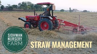 paddy straw management [upl. by Ahron]