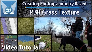 Environment PBR Texture Creation using Photogrammetry  Grass [upl. by Bently]