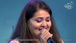 quotO MEGHAVE quotFrom Shrungara Kavya quotMusical Night by K S ChithraquotAt 60th Bengaluru Ganesh Utsava2022 [upl. by Jezreel]