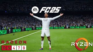 EA Sports FC 25  RX 470  All Settings Tested FC25 EAPartner [upl. by Ahsiyn597]