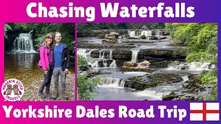 Americans Explore Yorkshire Dales Waterfalls england [upl. by Biddle]