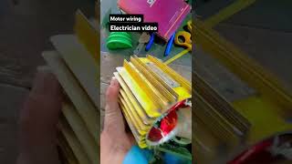 Ek HP motor wiringautomobile tendering viral videoelectrician video ⚡💡👍 [upl. by Comstock]