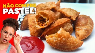 PASTELZINHO FRITO CROCANTE E DELICIOSO MUITO FÁCIL DE FAZER [upl. by Egroj]