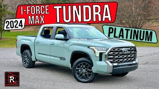 The 2024 Toyota Tundra Platinum iForce MAX Is The Sweet Spot Trim In The Tundra Lineup [upl. by Tehr61]