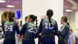 Arete 15 Navy Ethos 23 24  2024 Northern Lights Girls National Qualifier Day 1 [upl. by Lizzie]