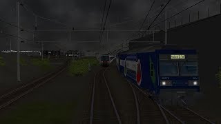 Open Rails  RER D  ZACO 153698 [upl. by Elylrac]