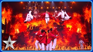 Ssaulabi Performance Troupe turn up the HEAT in CINEMATIC performance  SemiFinals  BGT 2024 [upl. by Saberhagen]