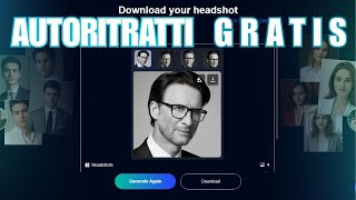 Creare AUTORITRATTI Professionali Gratis con NUOVO Programma IA [upl. by Onidranreb]