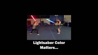 Lightsaber Color Matters shorts [upl. by Philipson32]