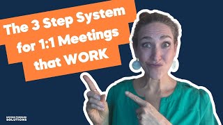 How Leaders Can Have More Effective 11 Meetings [upl. by Emory]