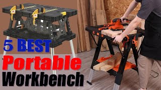 5 Best Heavy Duty Adjustable Work Table  Best Workbench 2023  Best Portable Folding Work Table [upl. by Materi]