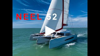 NEEL 52 Trimaran Sailing at Speed [upl. by Bridget]