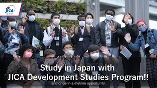 Study in Japan with JICA Development Studies Program [upl. by Winthorpe]