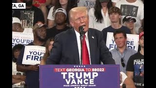 OMG Trump screws his OWN campaign with huge MISTAKE at rally [upl. by Drofnelg]