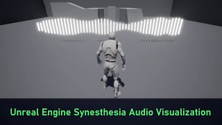 Unreal Engine Synesthesia Audio Visualization using Blueprints [upl. by Black]