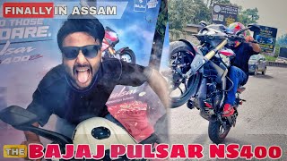 Finally Pulsar NS400 Agaya Assam Meh Wow 🤩 [upl. by Tryck]