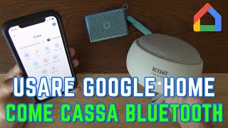 GOOGLE HOME come CASSA Bluetooth e come collegare CASSA BLUETOOTH ESTERNA [upl. by Mikihisa635]