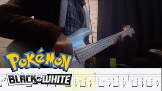 Undella Town Summer  Pokémon Black amp White  Bass Cover wTabs [upl. by Braun827]