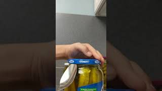 how to open a pickle jar [upl. by Ettenor188]