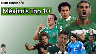 Ranking Méxicos Top 10 Ever Players [upl. by Llenaej213]