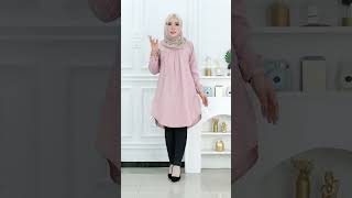 Baju tunik wanita terbaru kekinian lagi laris di shopee bahan katun toyobo [upl. by Olimpia]