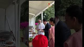 When PM Modi amp Japan PM Fumio Kishida had Golgappa [upl. by Htebasile]