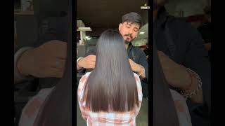 Amazing Hair Rebonding Transformation Salon 9t9 Nakodar [upl. by Aneer]