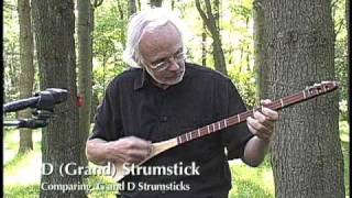 Comparing G and D Strumsticks [upl. by Constanta280]