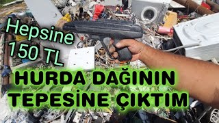 Hurdalıkta Yaz Mevsimi Yığınların Tepesine Çıktım Elektronik Hurdalar [upl. by Ettenej450]