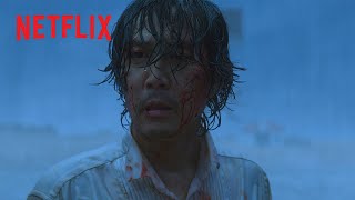 Sangwoos Final Scene  Squid Game  Netflix [upl. by Anahsal]