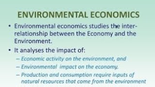 nature of environmental economics in മലയാളത്തിൽ economics kannuruniversitydegree level students [upl. by Lama342]