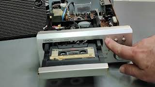 Reparación pletina de cassette DENON [upl. by Leander]