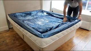 High amp Dry Waterbeds  How to Fit a Waterbed Mattress [upl. by Oidiple]