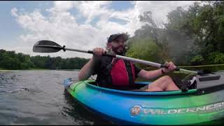 Kayaking Esopus Creek in Saugerties NY 360VR [upl. by Ilera]