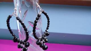 Crystal Chandelier Earrings Tutorial [upl. by Nickolas720]