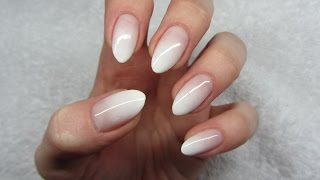 How to easy babyboomer soak off nails  Najłatwiejszy sposób na cieniowany french [upl. by Ellegna]