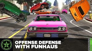 Lets Play  GTA V  Offense Defense with Funhaus 4 [upl. by Nosiram591]