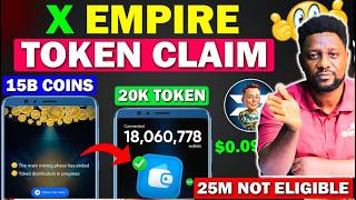 X Empire New Airdrop Update  05 TON Transaction for X Empire  X Empire Withdrawal [upl. by Ogdan368]